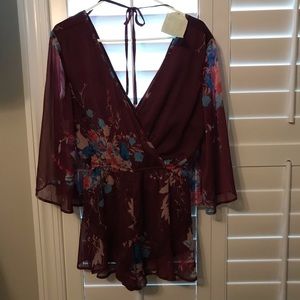 Bell Sleeve Romper